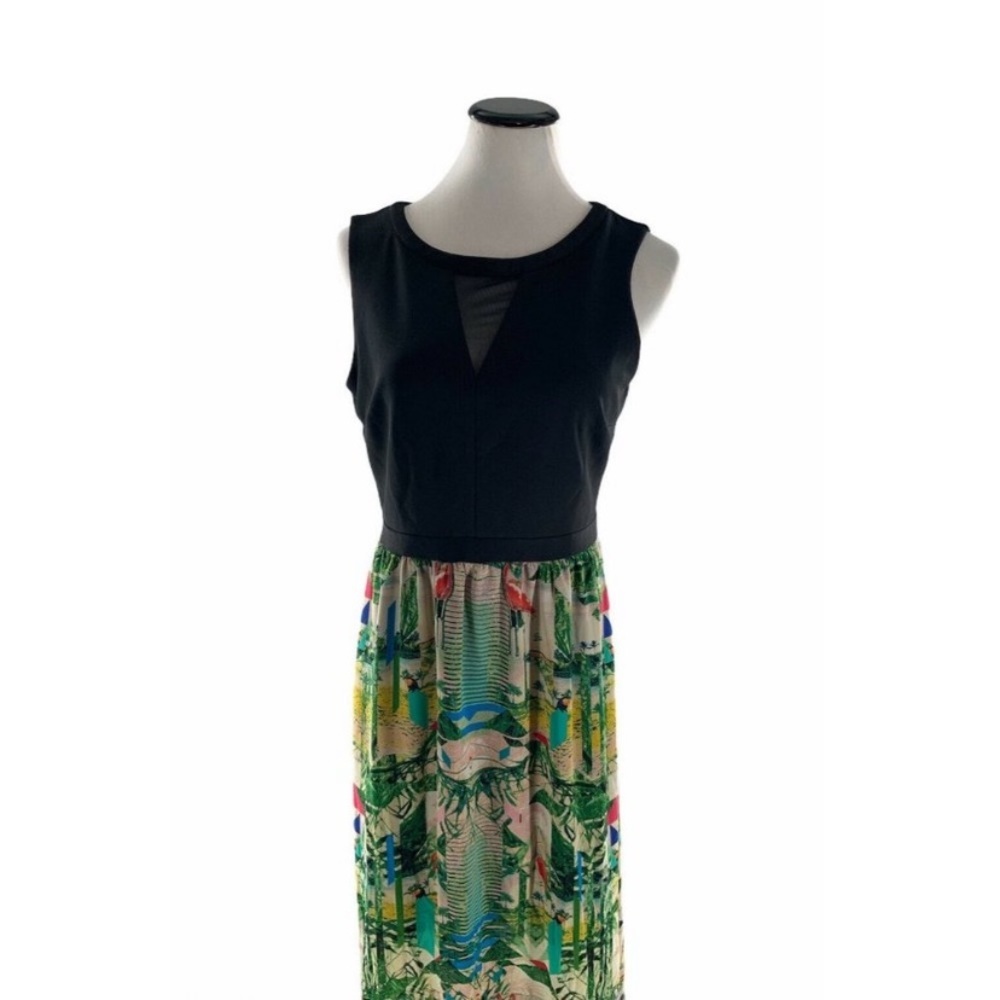 Nicole by Nicole Miller Flamingo Sleeveless Maxi - Picture 3 of 6